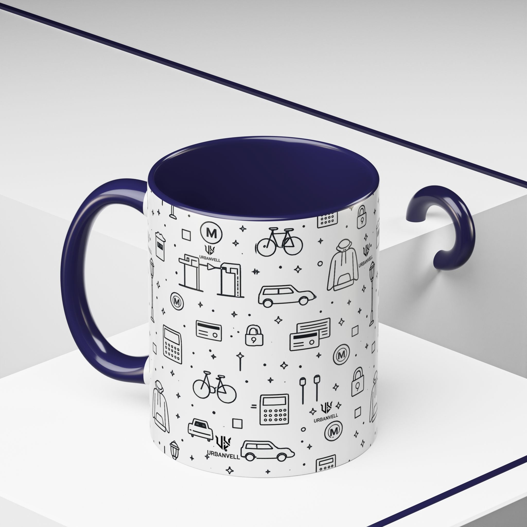 URBAN Pattern Accent Coffee Mug (11/15oz)