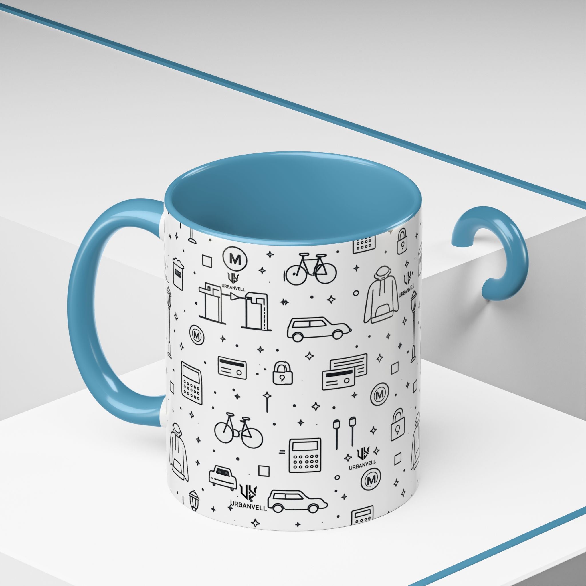 URBAN Pattern Accent Coffee Mug (11/15oz)