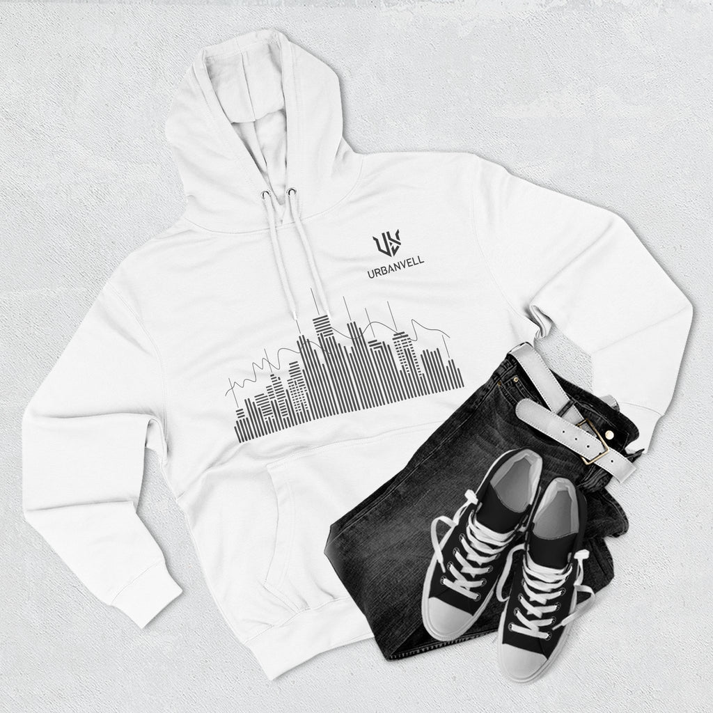 City Skyline Hoodie — URBANVELL Minimalist Skyline Pullover