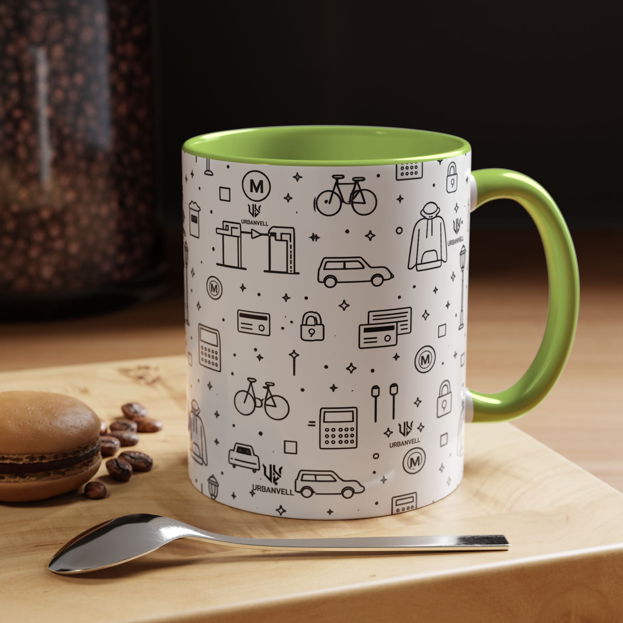 URBAN Pattern Accent Coffee Mug (11/15oz)