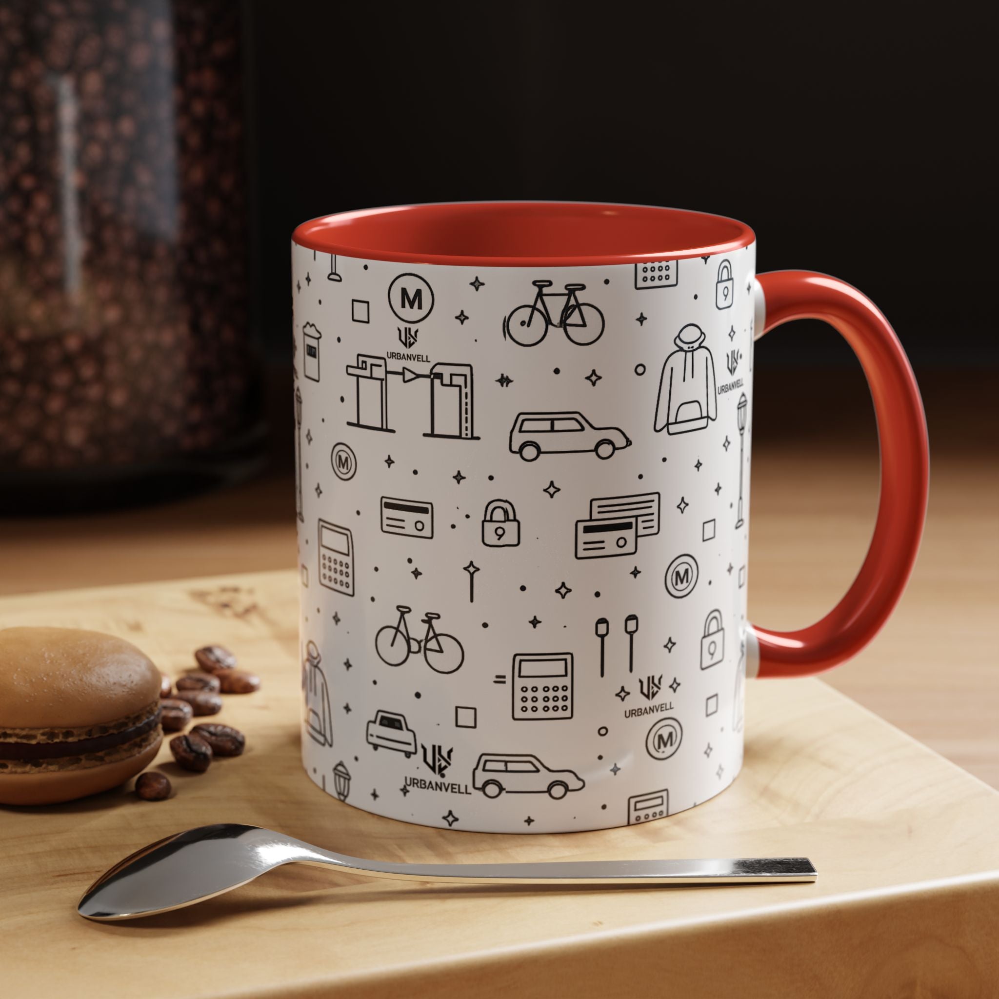 URBAN Pattern Accent Coffee Mug (11/15oz)