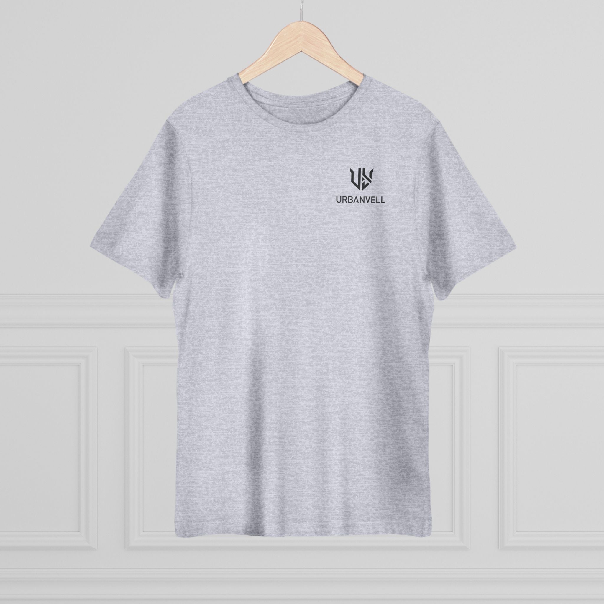 Urbanvell Minimal Logo T-Shirt — White Chest Emblem