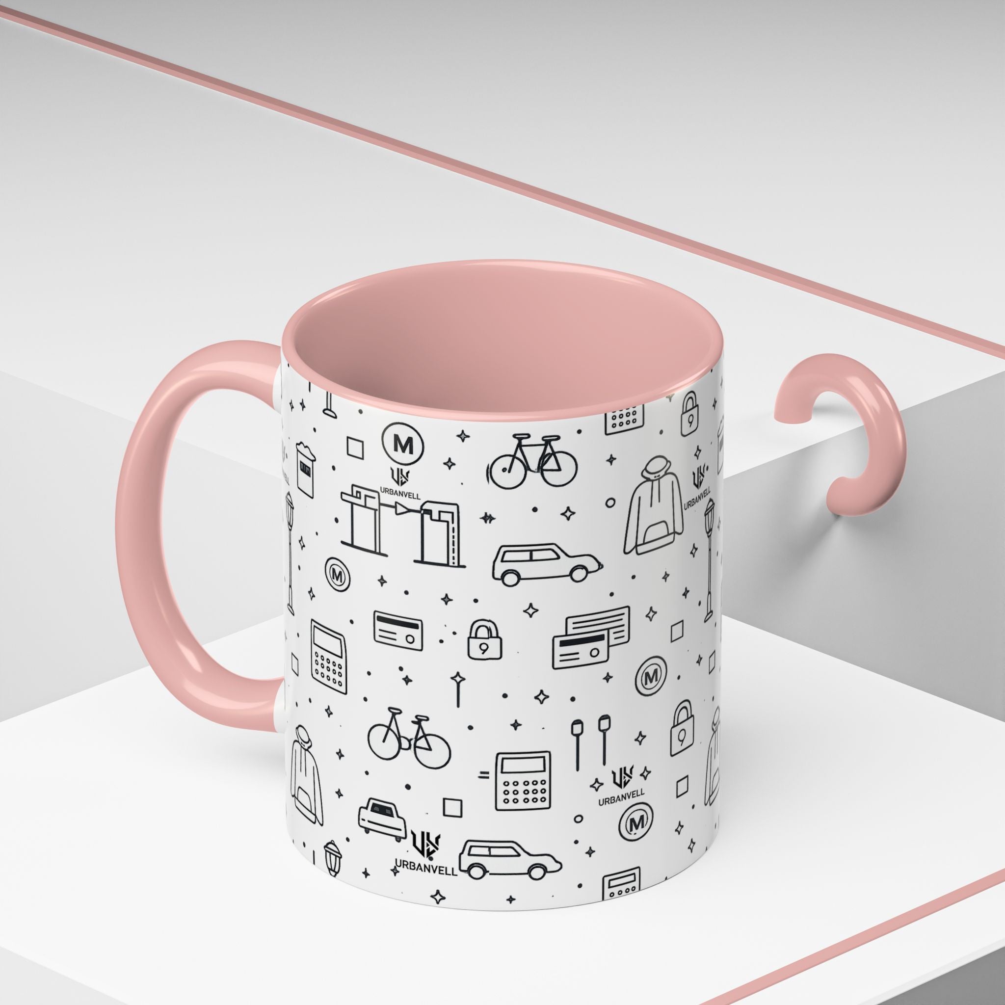 URBAN Pattern Accent Coffee Mug (11/15oz)