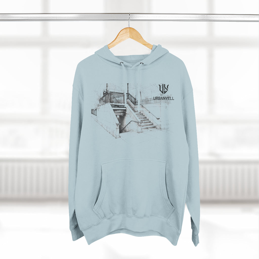 Metro Station Sketch Hoodie — URBANVELL
