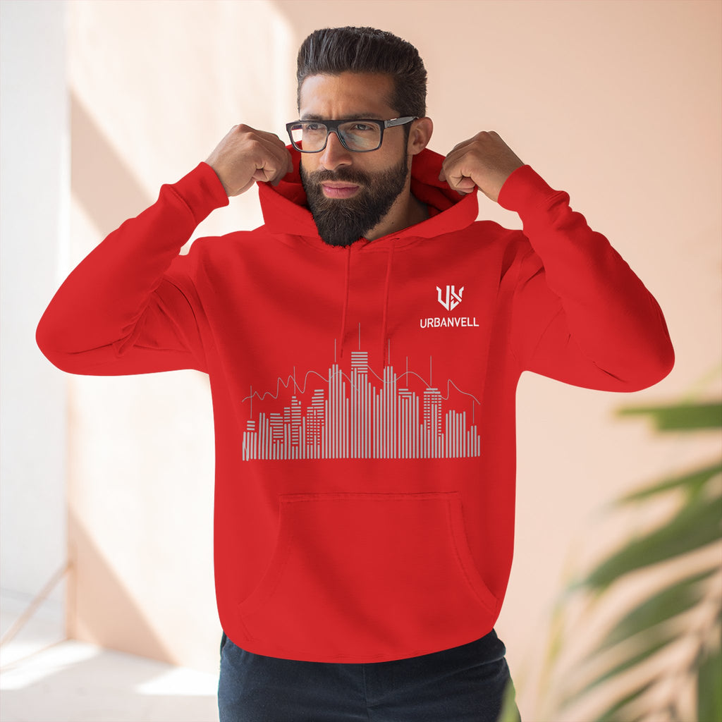 City Skyline Hoodie — URBANVELL Minimalist Skyline Pullover