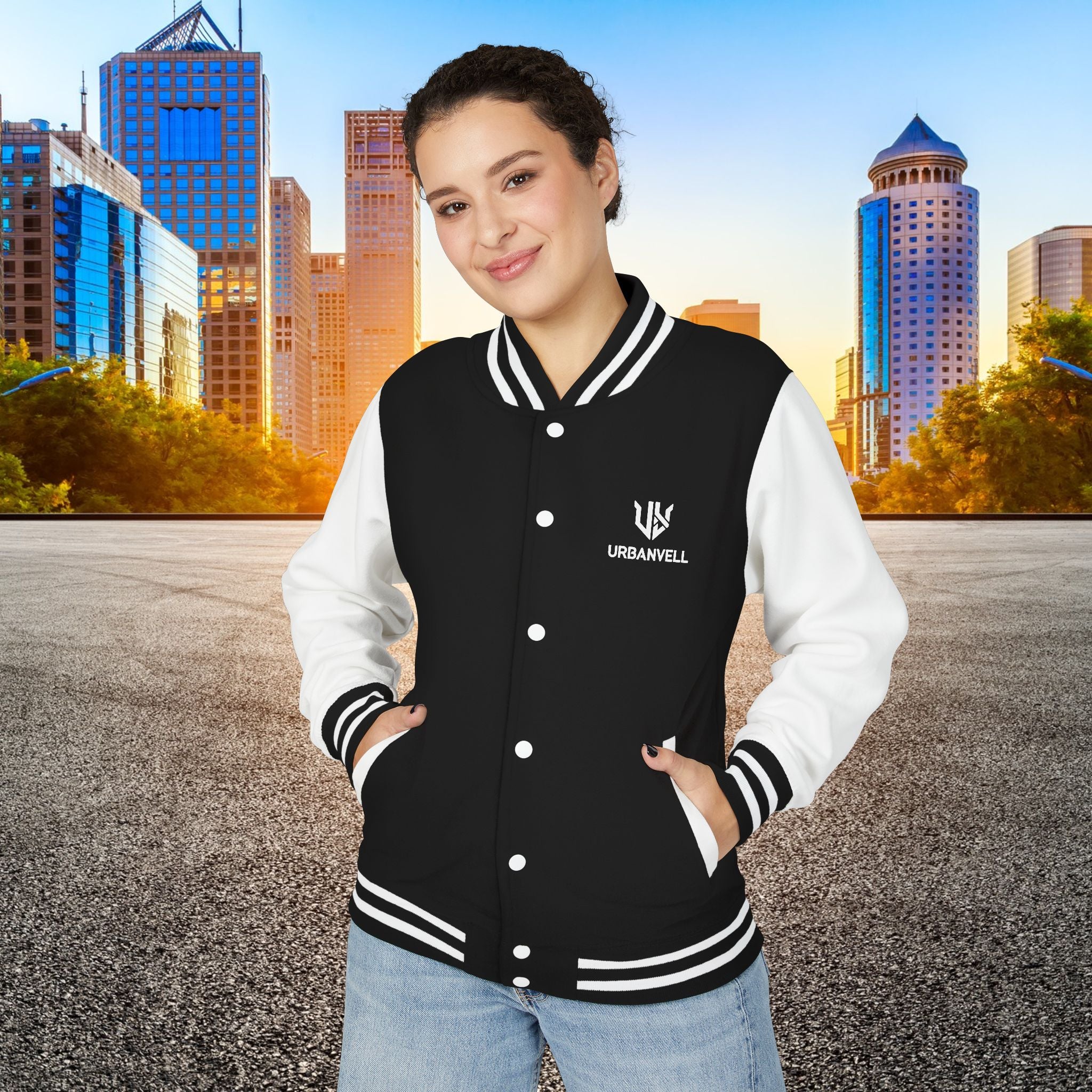 Premium Letterman Jacket with URBANVELL Logo