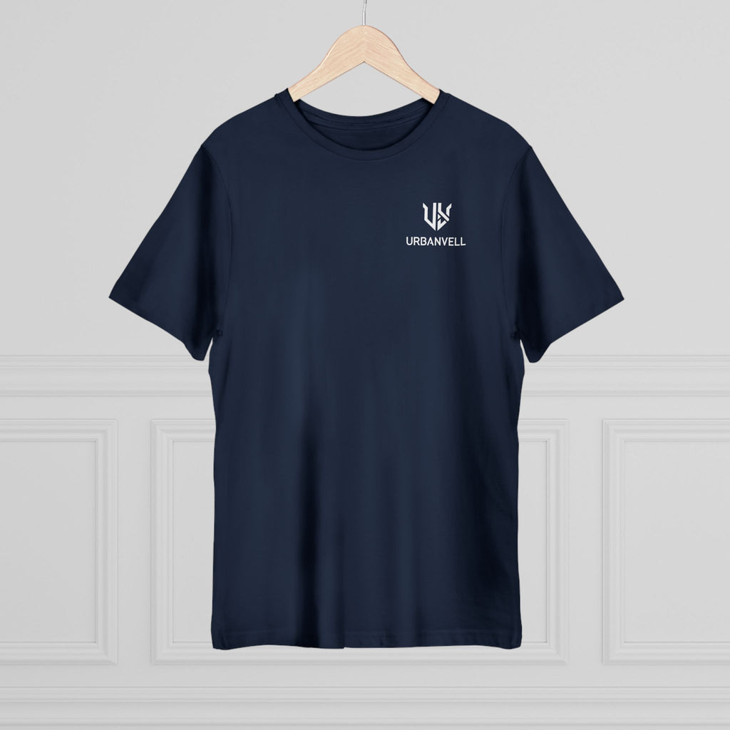 Urbanvell Minimal Logo T-Shirt — White Chest Emblem