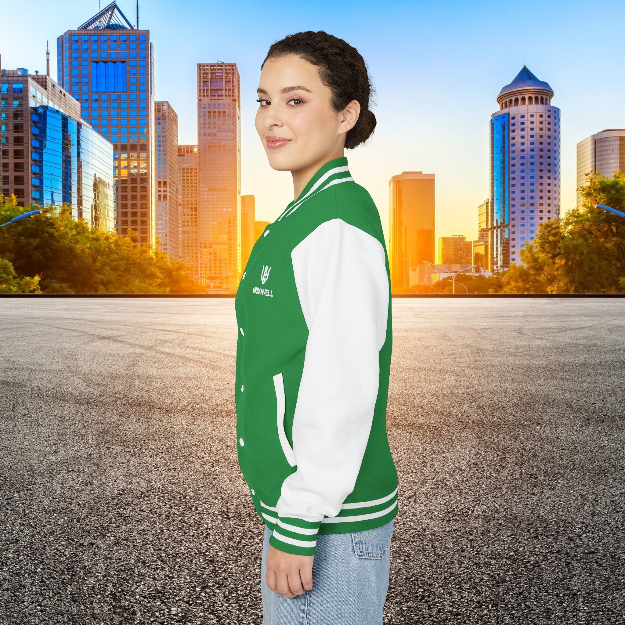 Premium Letterman Jacket with URBANVELL Logo