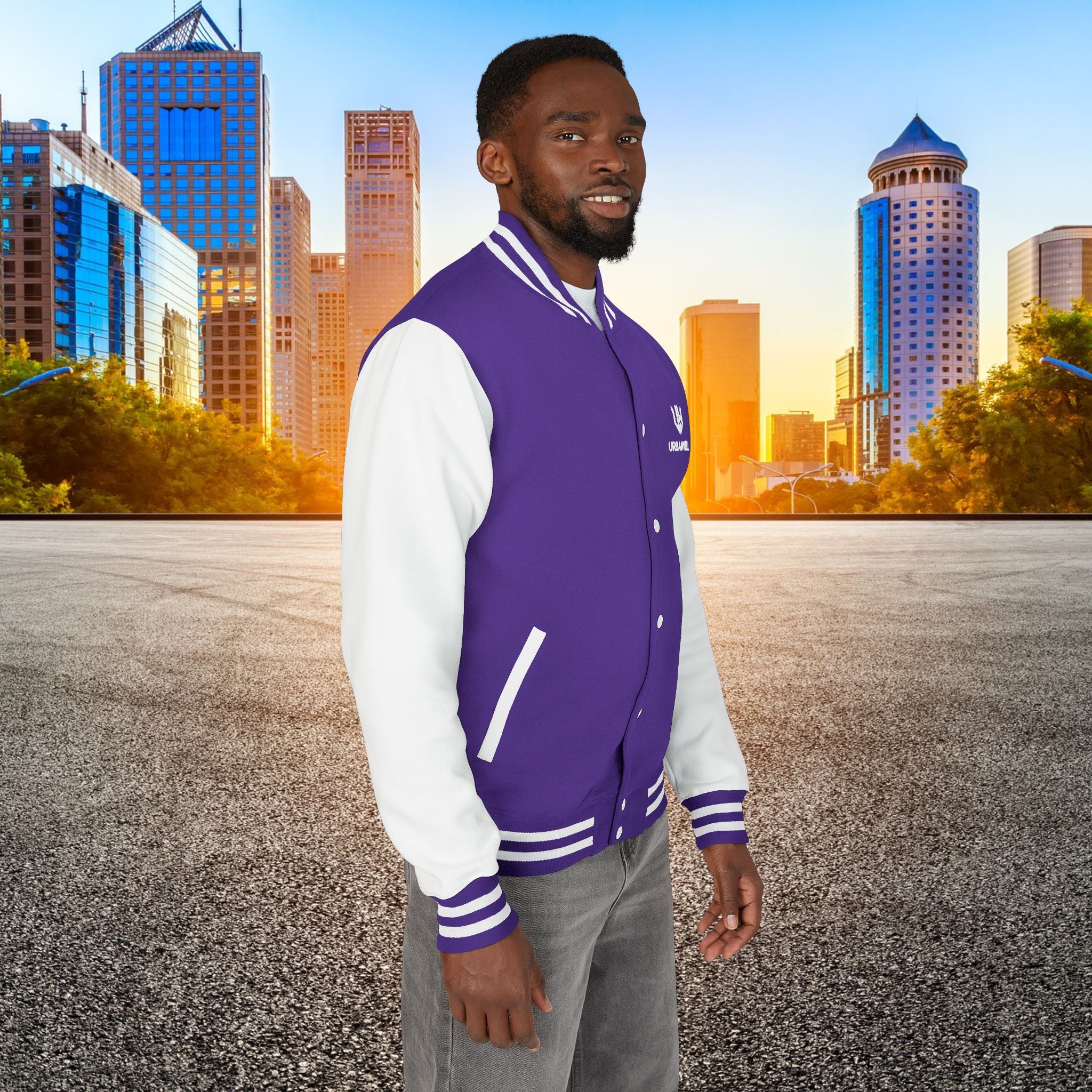 Premium Letterman Jacket with URBANVELL Logo