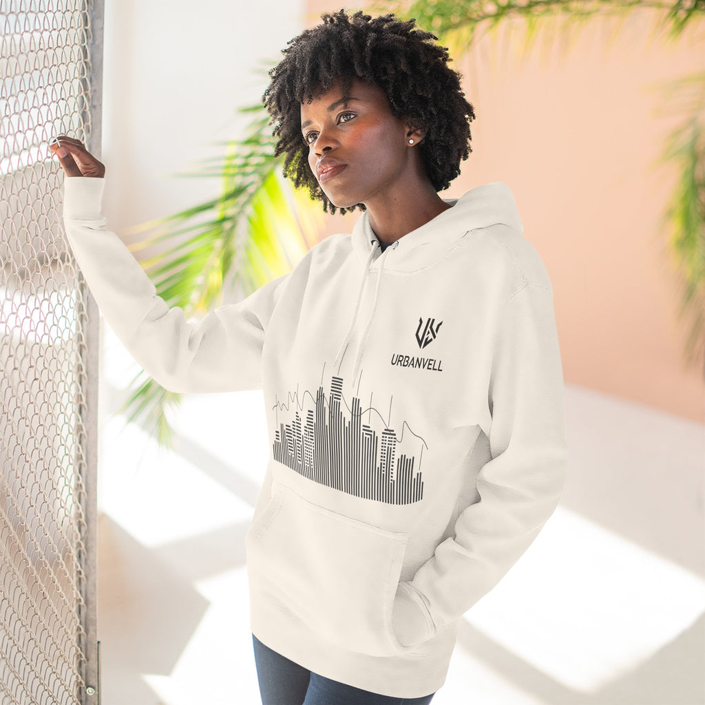 City Skyline Hoodie — URBANVELL Minimalist Skyline Pullover