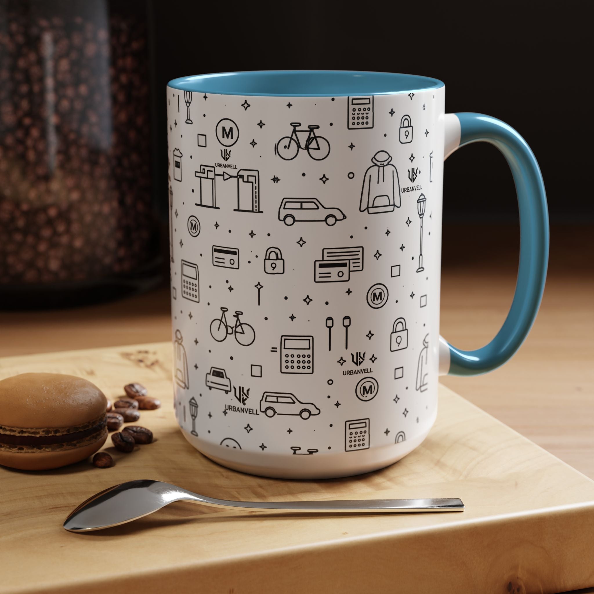 URBAN Pattern Accent Coffee Mug (11/15oz)