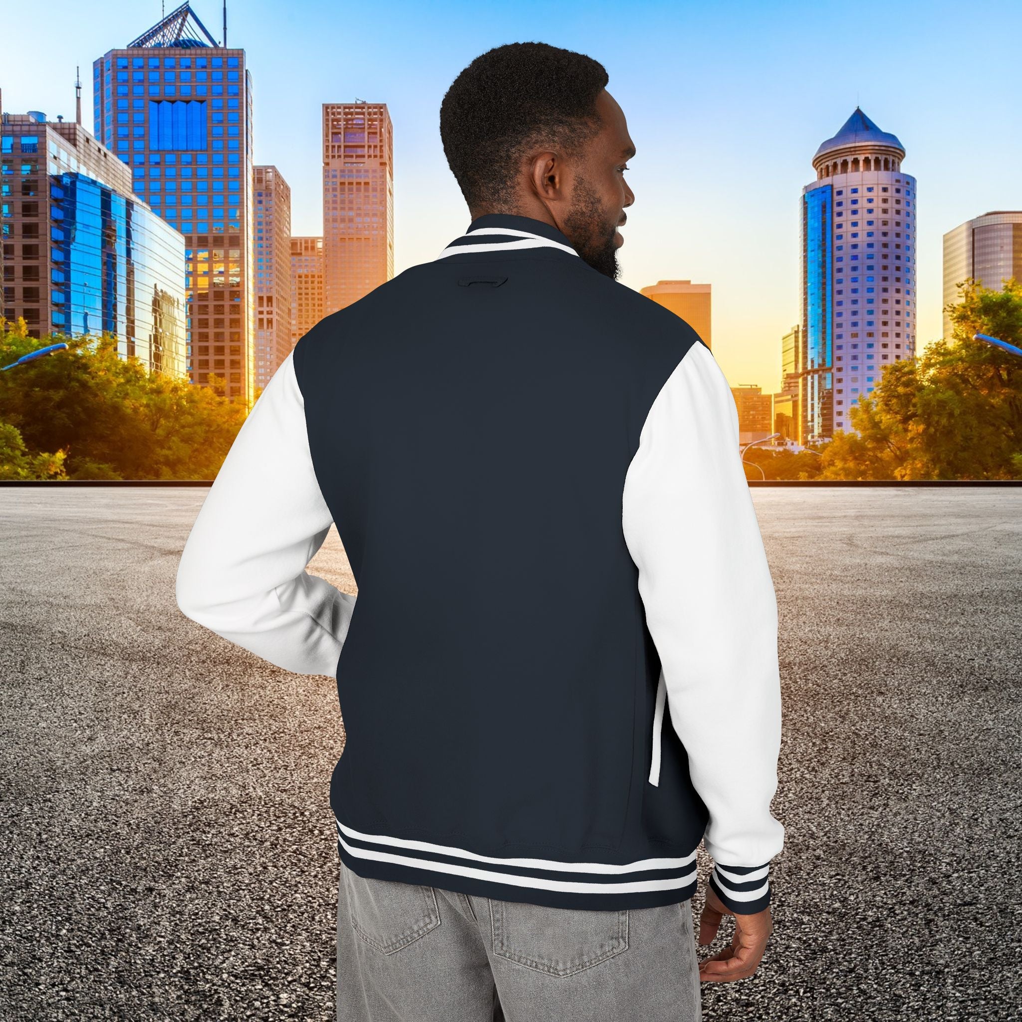 Premium Letterman Jacket with URBANVELL Logo