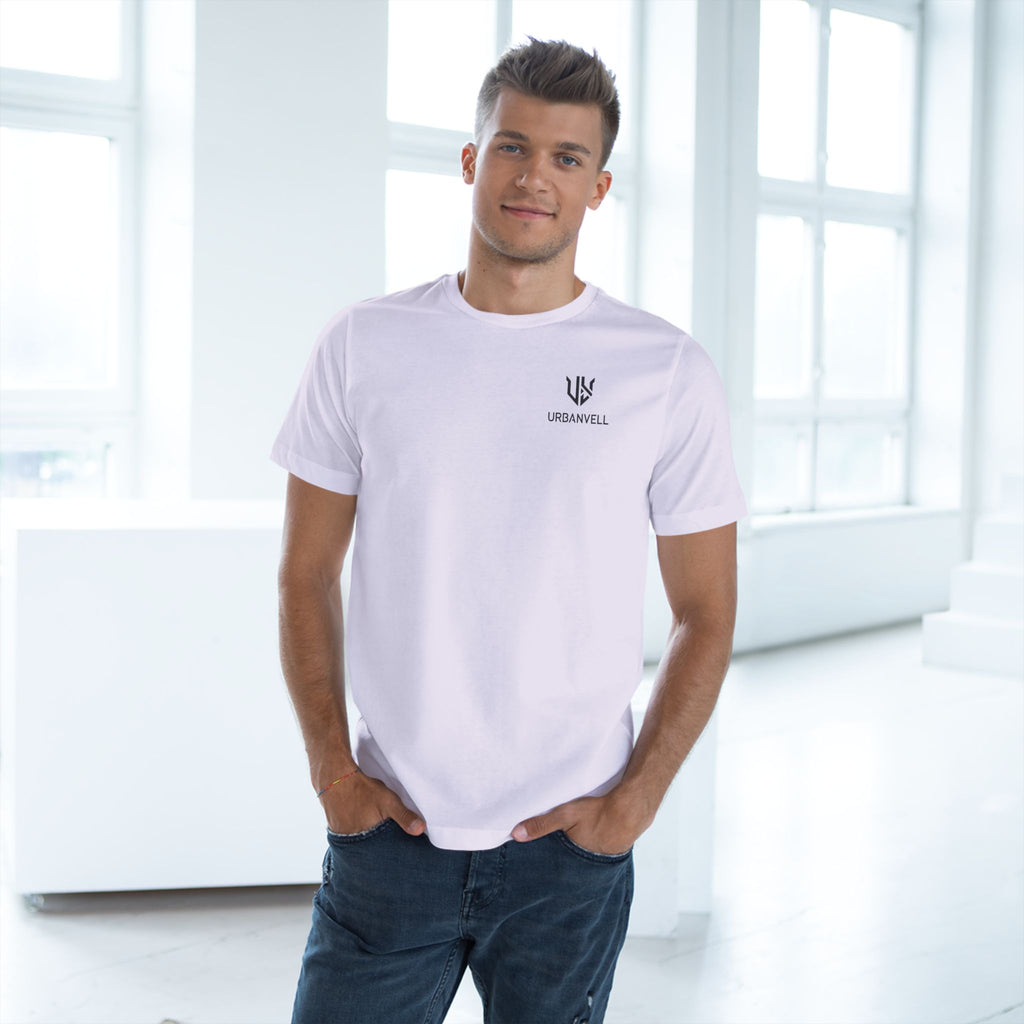 Urbanvell Minimal Logo T-Shirt — White Chest Emblem