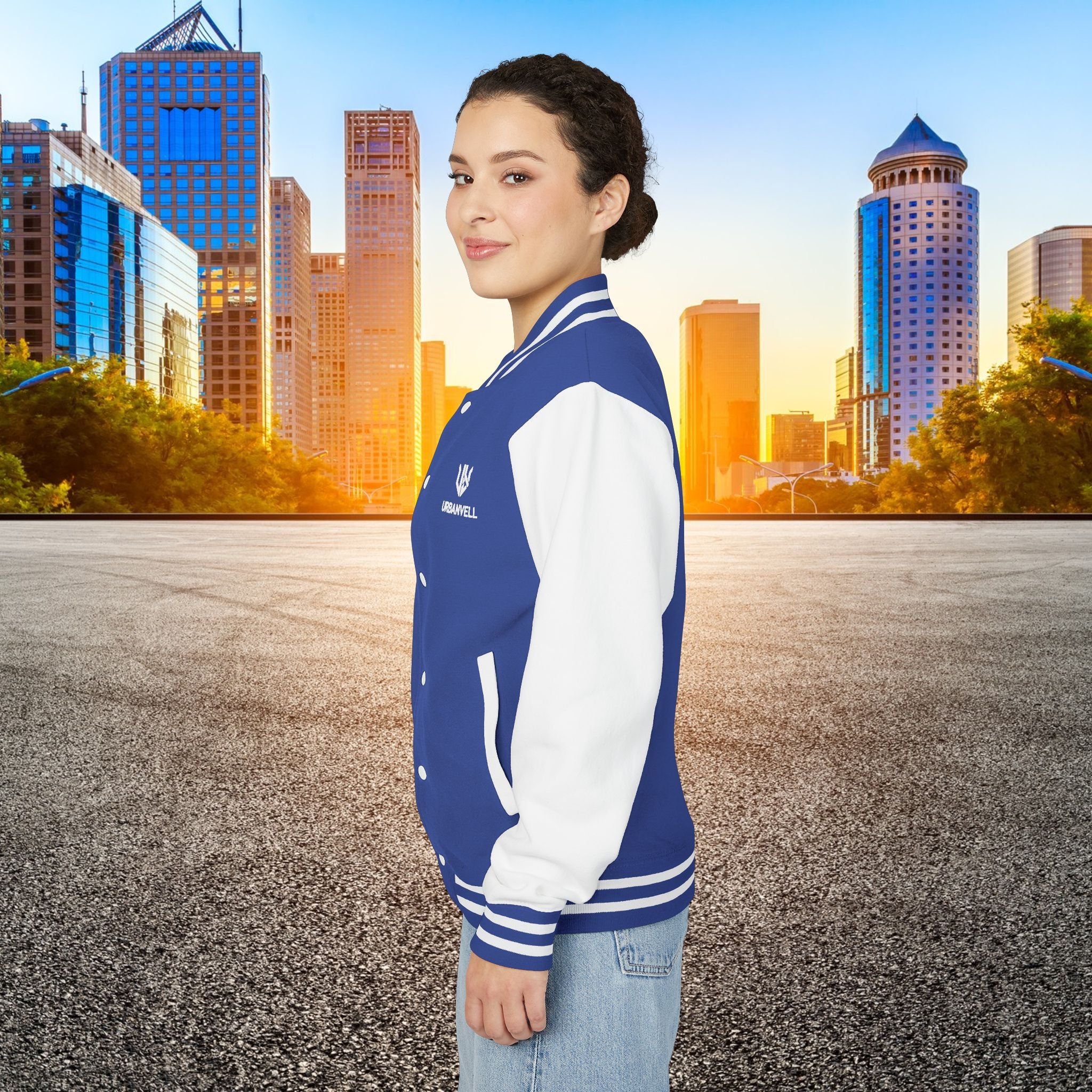Premium Letterman Jacket with URBANVELL Logo