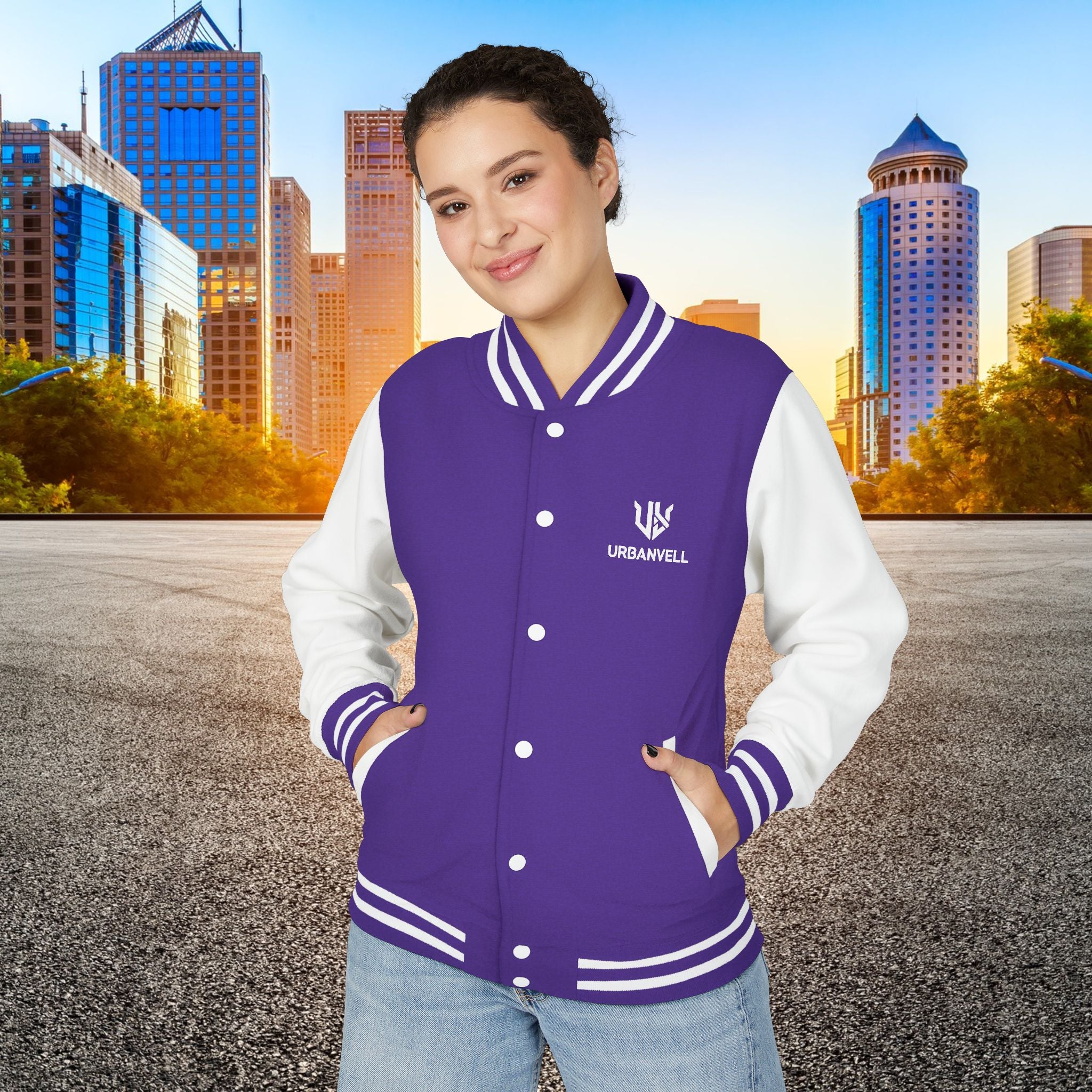 Premium Letterman Jacket with URBANVELL Logo