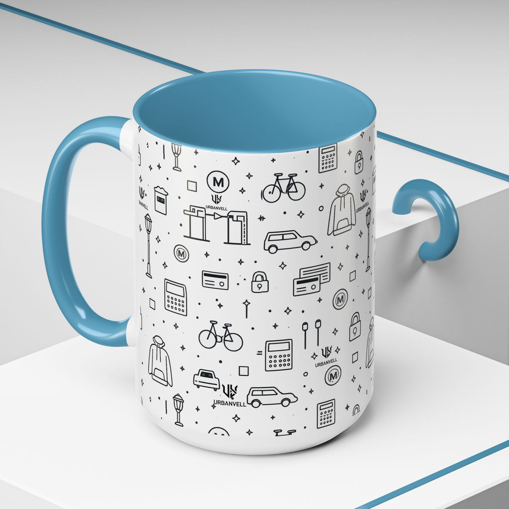 URBAN Pattern Accent Coffee Mug (11/15oz)