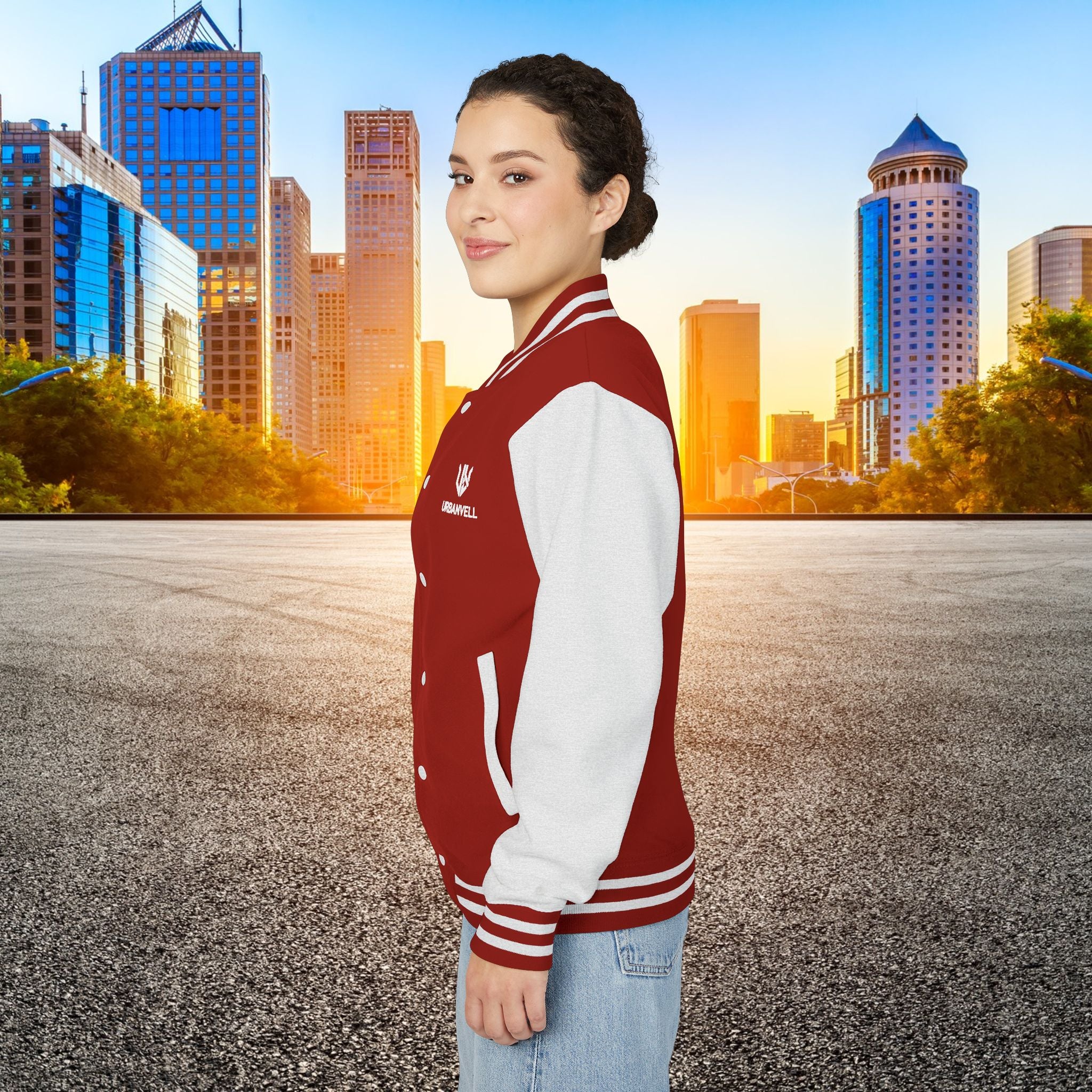 Premium Letterman Jacket with URBANVELL Logo