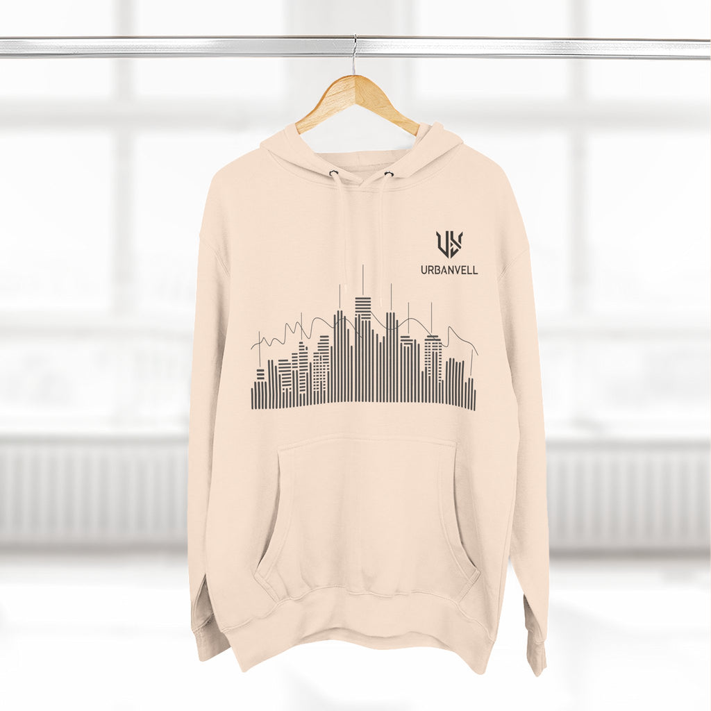City Skyline Hoodie — URBANVELL Minimalist Skyline Pullover