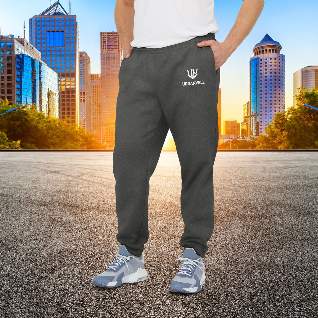 Adidas URBANVELL Fleece Joggers — Comfortable Casual Sweatpants with Logo