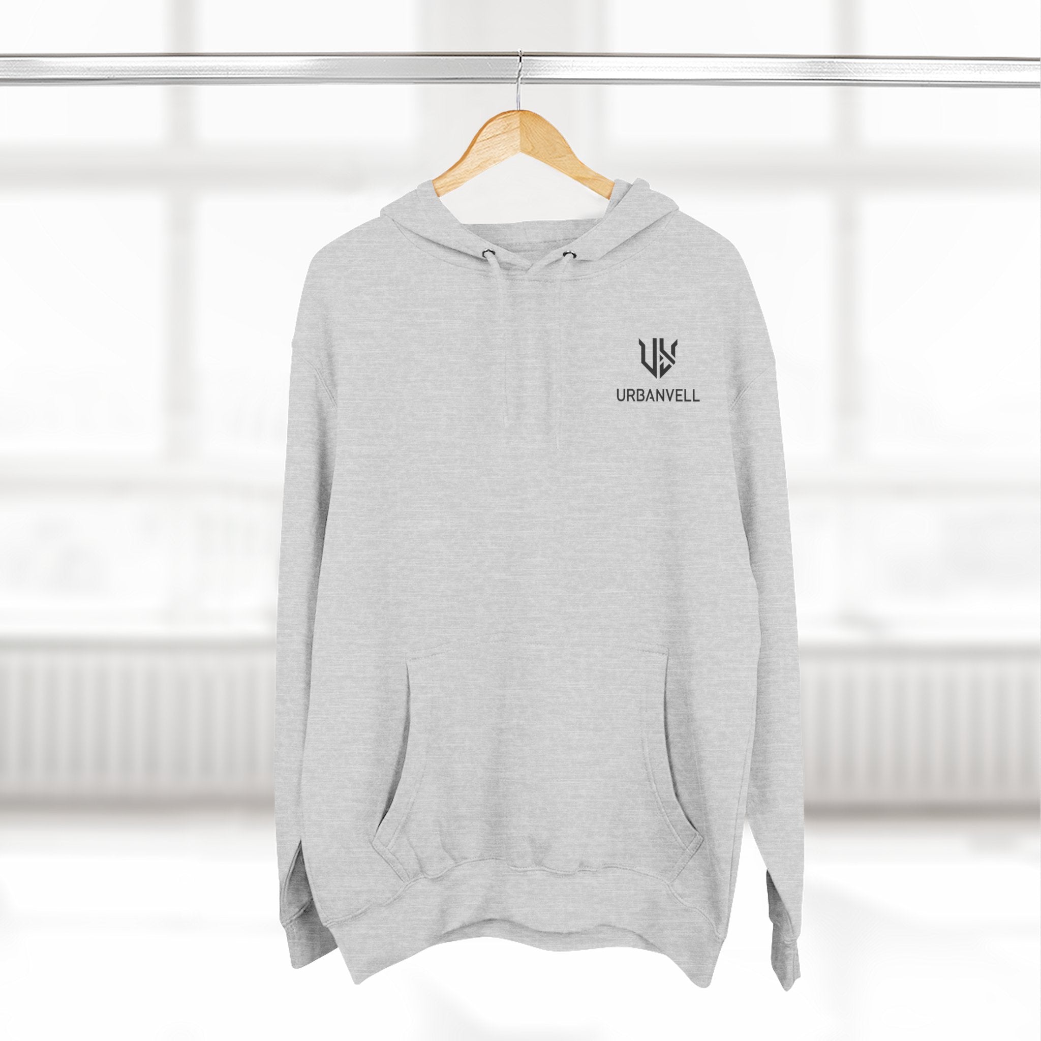 URBANVELL Hoodie — Three-Panel Cozy Pullover