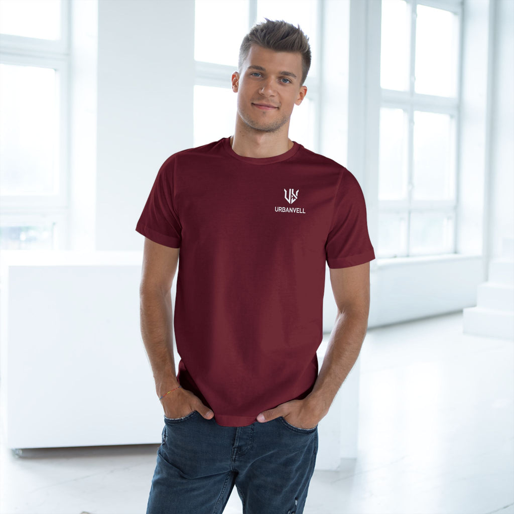 Urbanvell Minimal Logo T-Shirt — White Chest Emblem