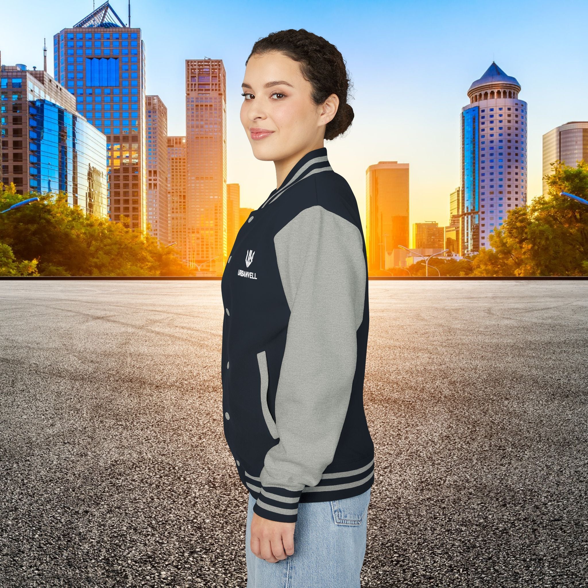 Premium Letterman Jacket with URBANVELL Logo