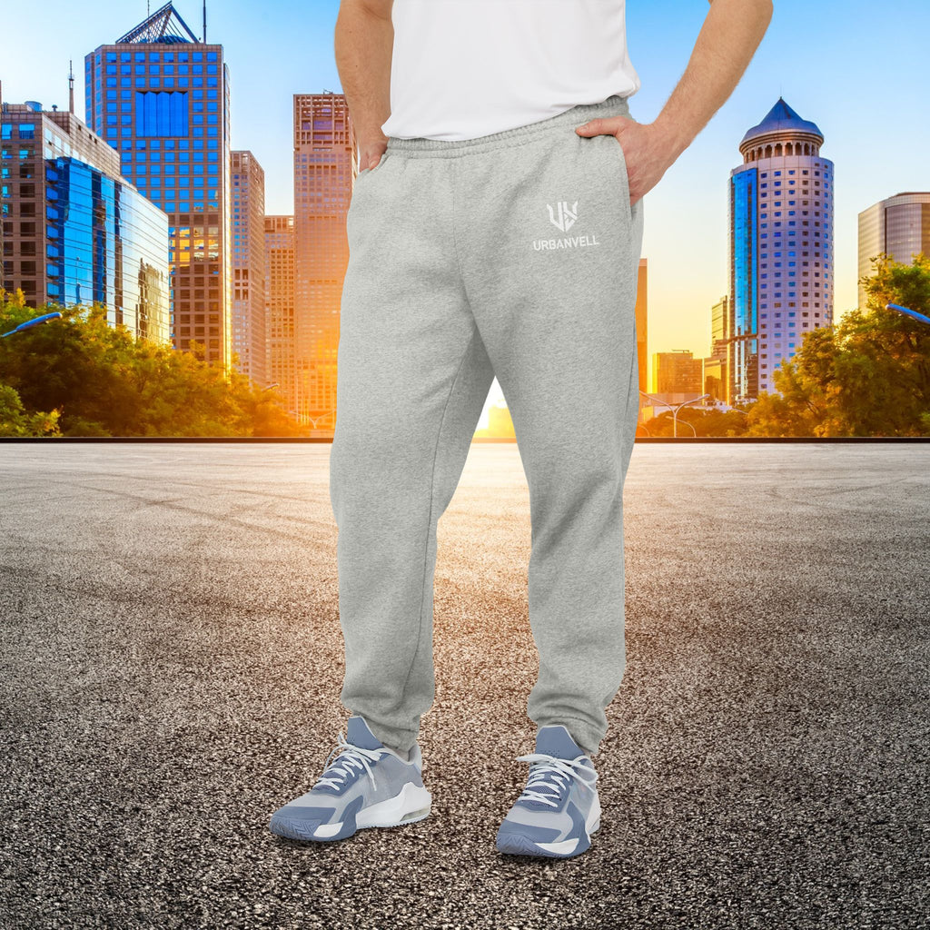 Adidas URBANVELL Fleece Joggers — Comfortable Casual Sweatpants with Logo