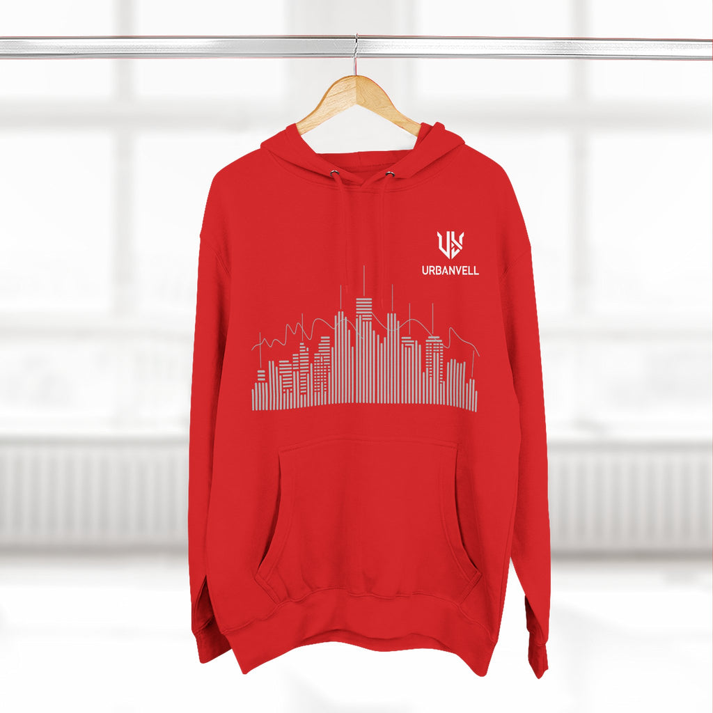 City Skyline Hoodie — URBANVELL Minimalist Skyline Pullover