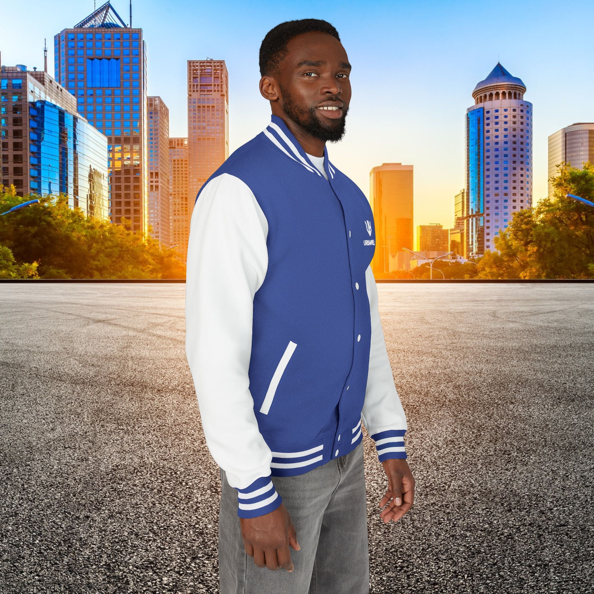 Premium Letterman Jacket with URBANVELL Logo