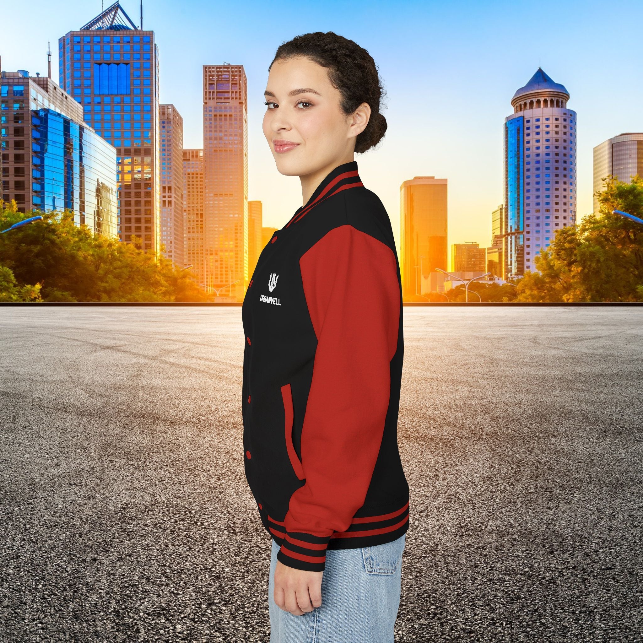 Premium Letterman Jacket with URBANVELL Logo