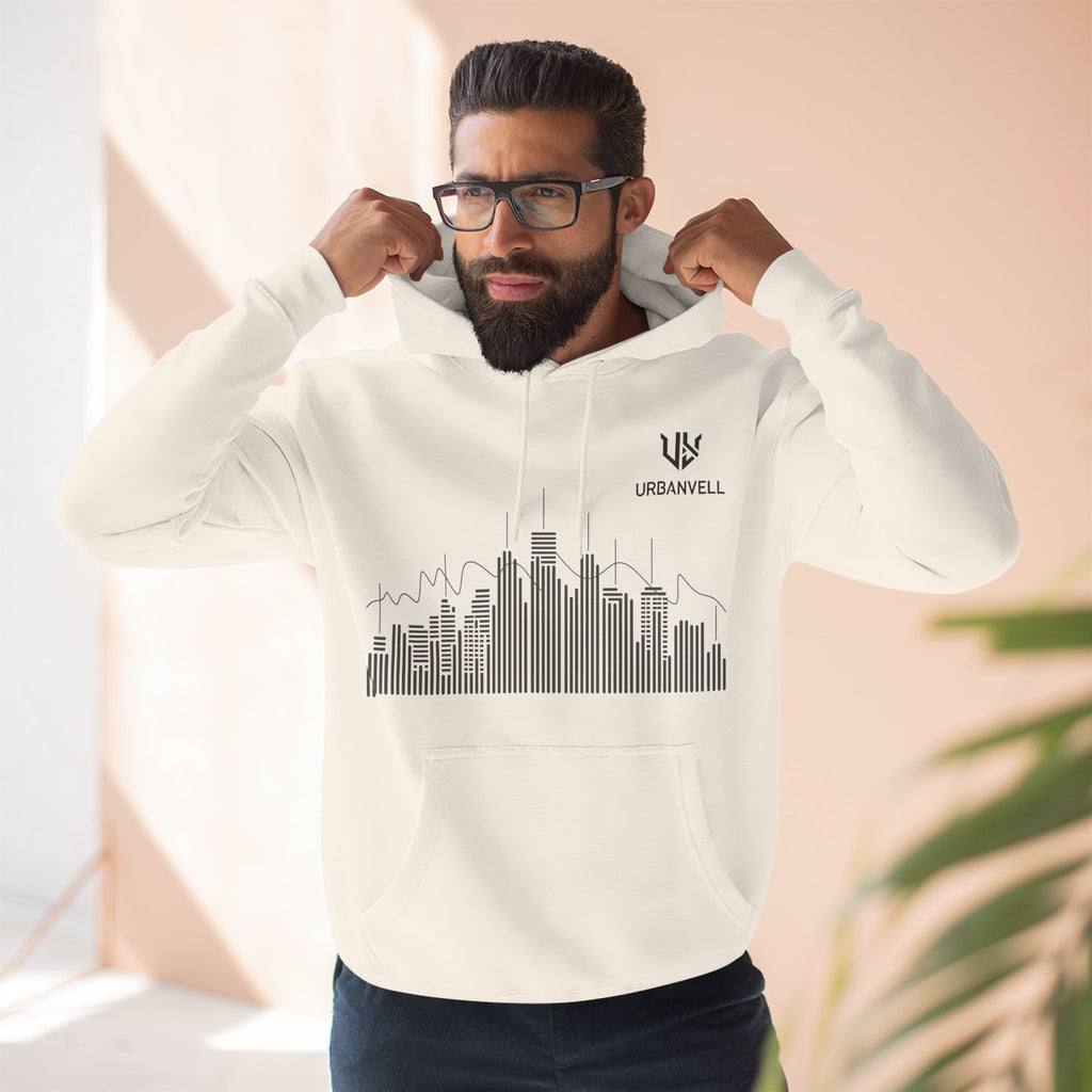 City Skyline Hoodie — URBANVELL Minimalist Skyline Pullover