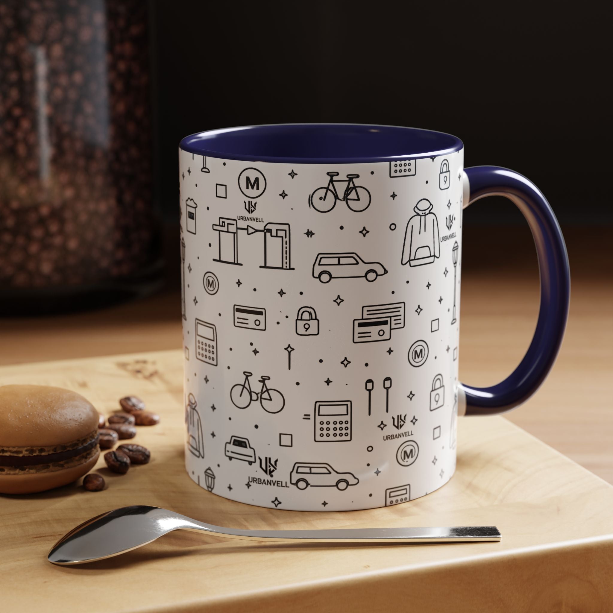 URBAN Pattern Accent Coffee Mug (11/15oz)