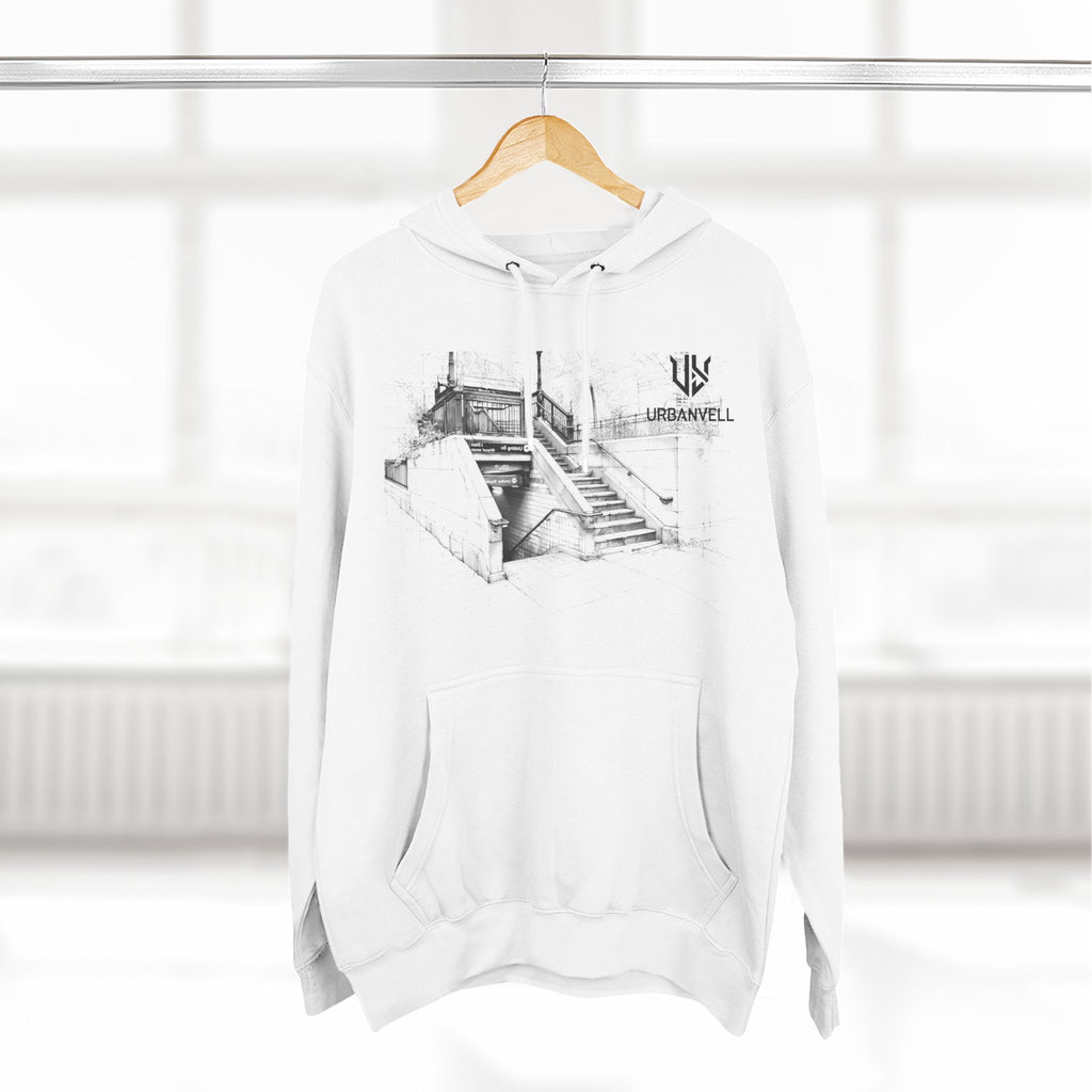 Metro Station Sketch Hoodie — URBANVELL