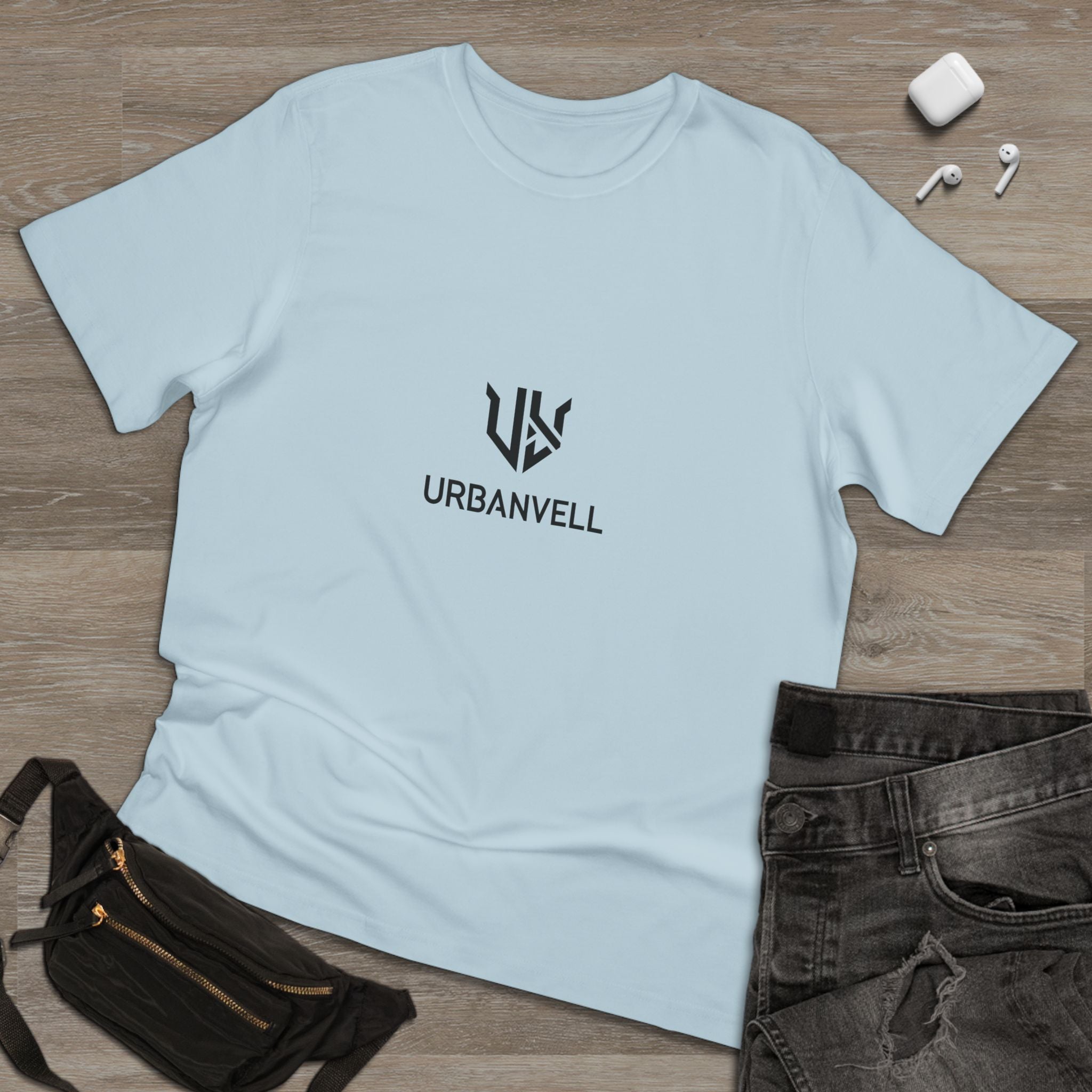T-Shirt  — Minimal URBANVELL Medium Centered Logo Tee