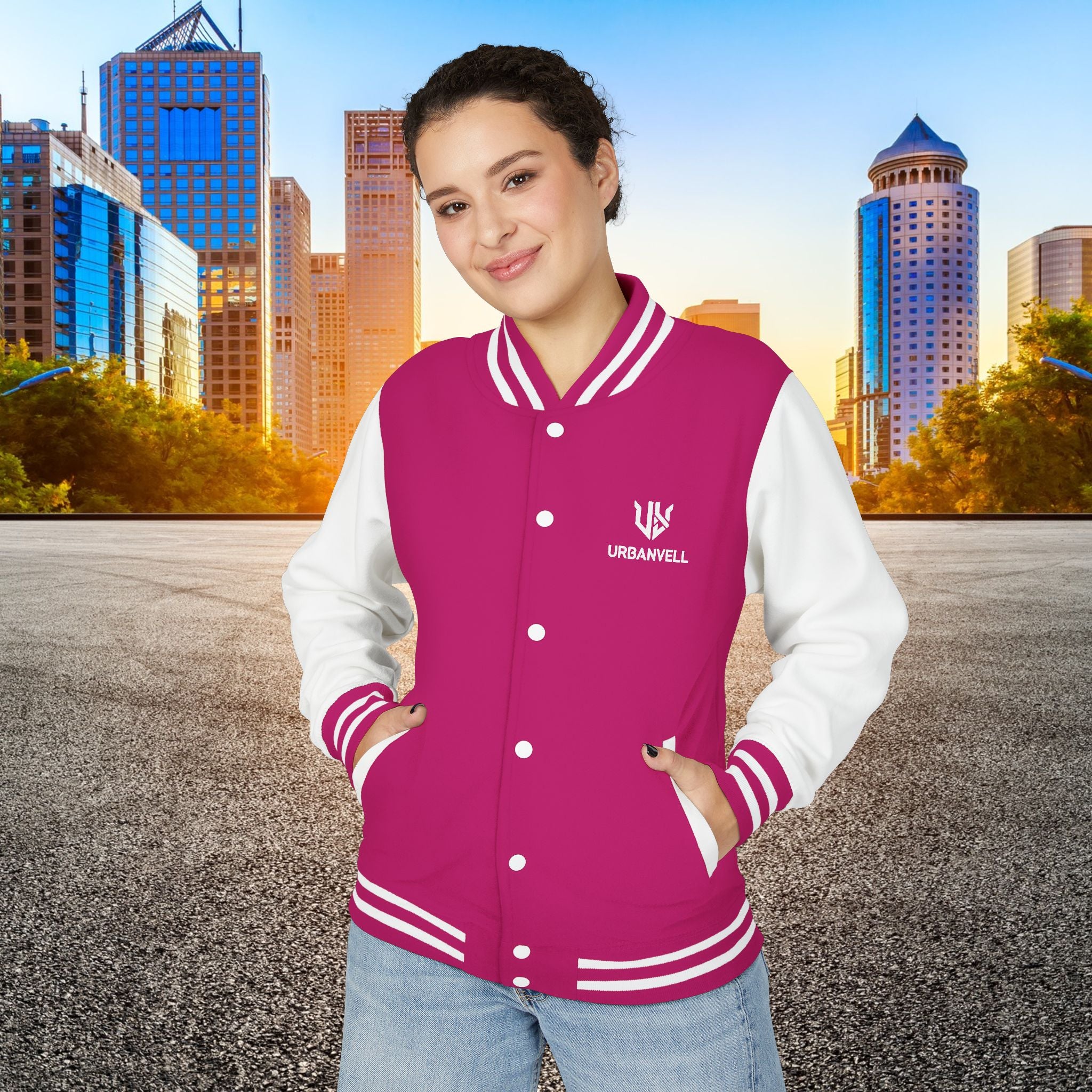 Premium Letterman Jacket with URBANVELL Logo