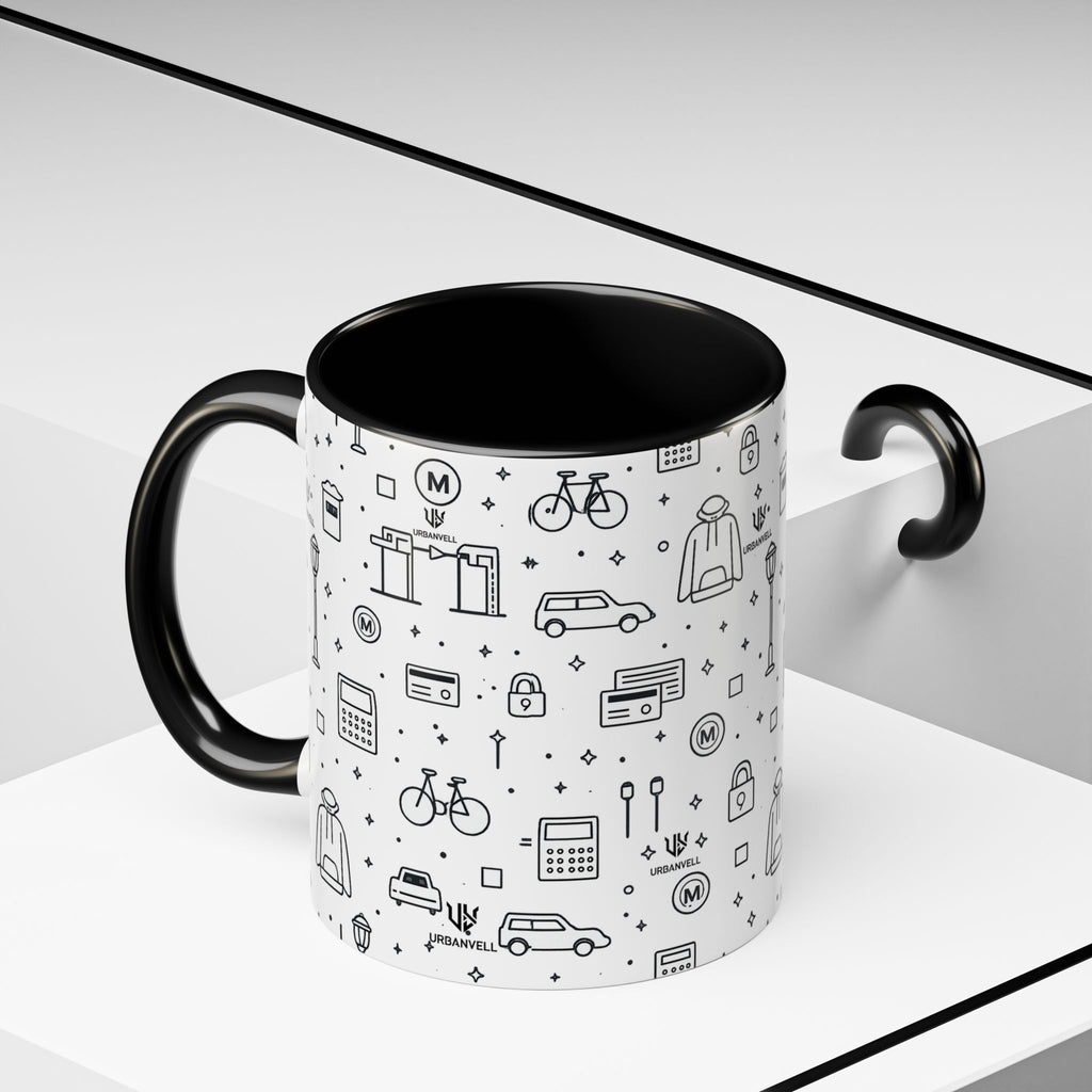 URBAN Pattern Accent Coffee Mug (11/15oz)