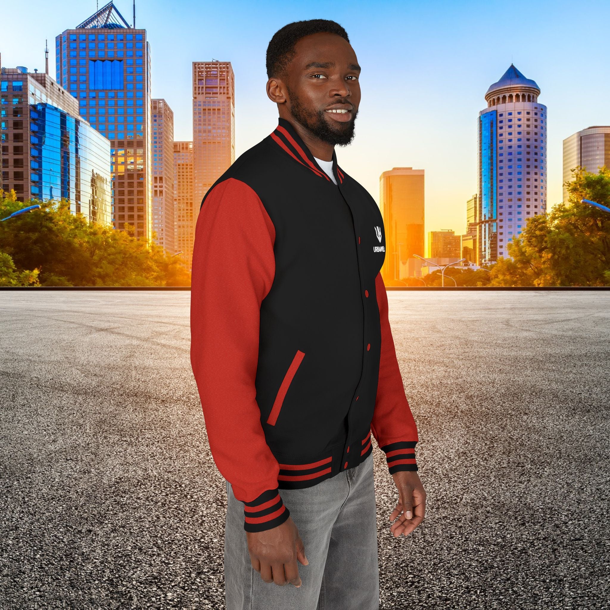 Premium Letterman Jacket with URBANVELL Logo