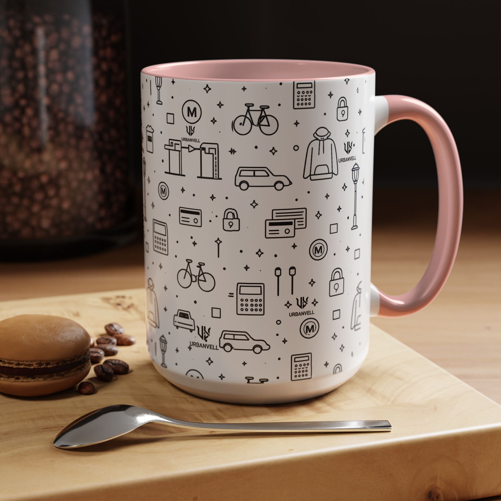 URBAN Pattern Accent Coffee Mug (11/15oz)
