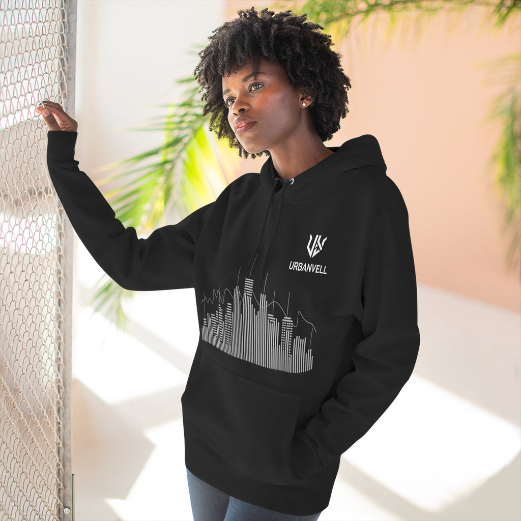City Skyline Hoodie — URBANVELL Minimalist Skyline Pullover