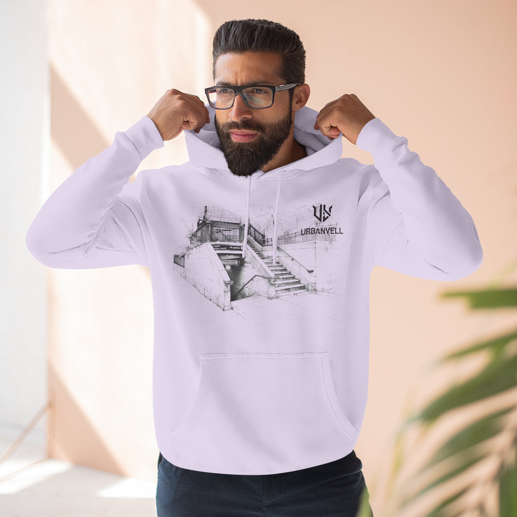 Metro Station Sketch Hoodie — URBANVELL