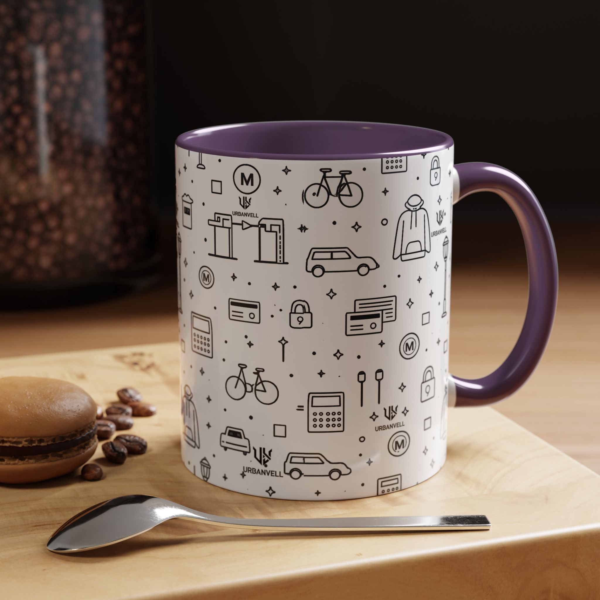 URBAN Pattern Accent Coffee Mug (11/15oz)