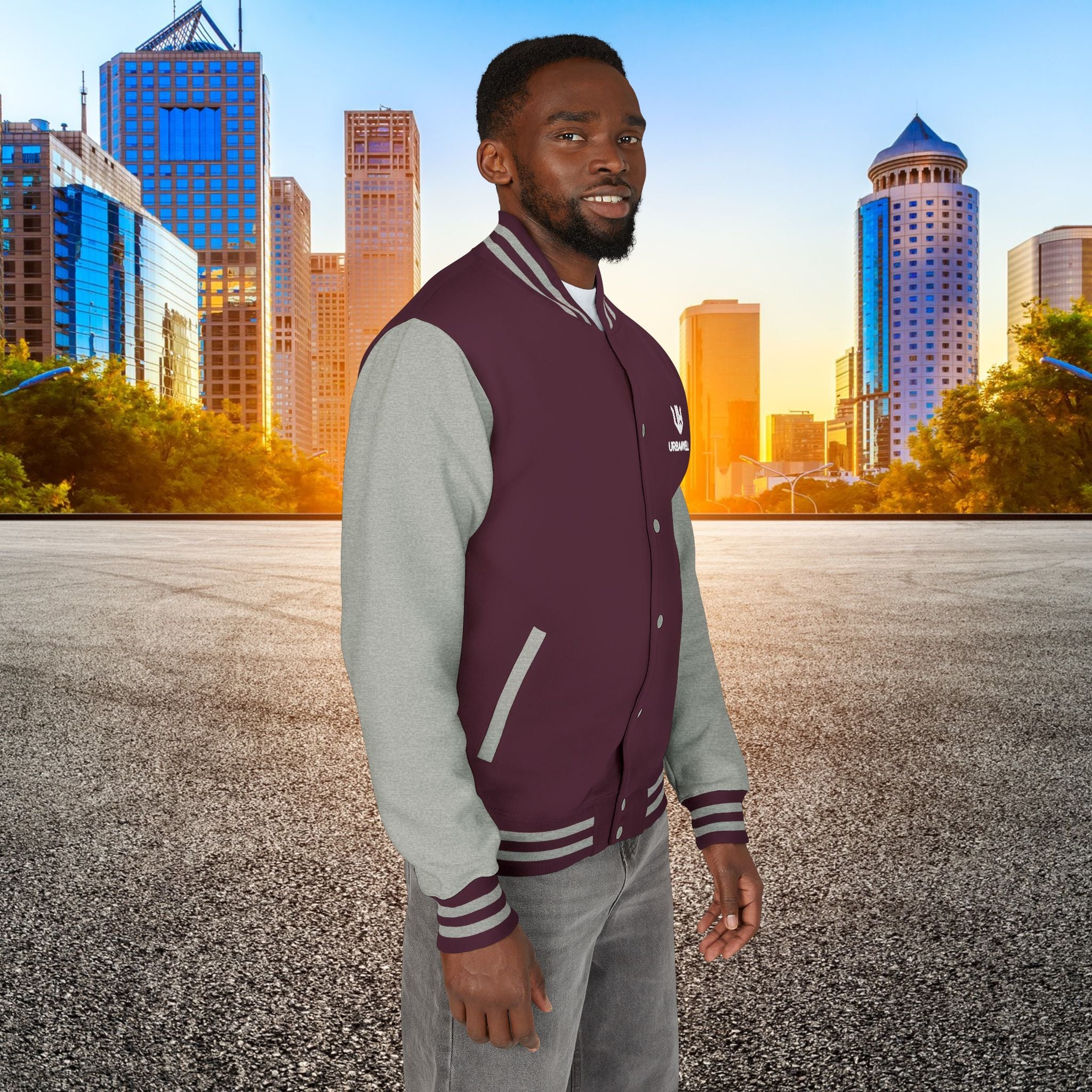 Premium Letterman Jacket with URBANVELL Logo