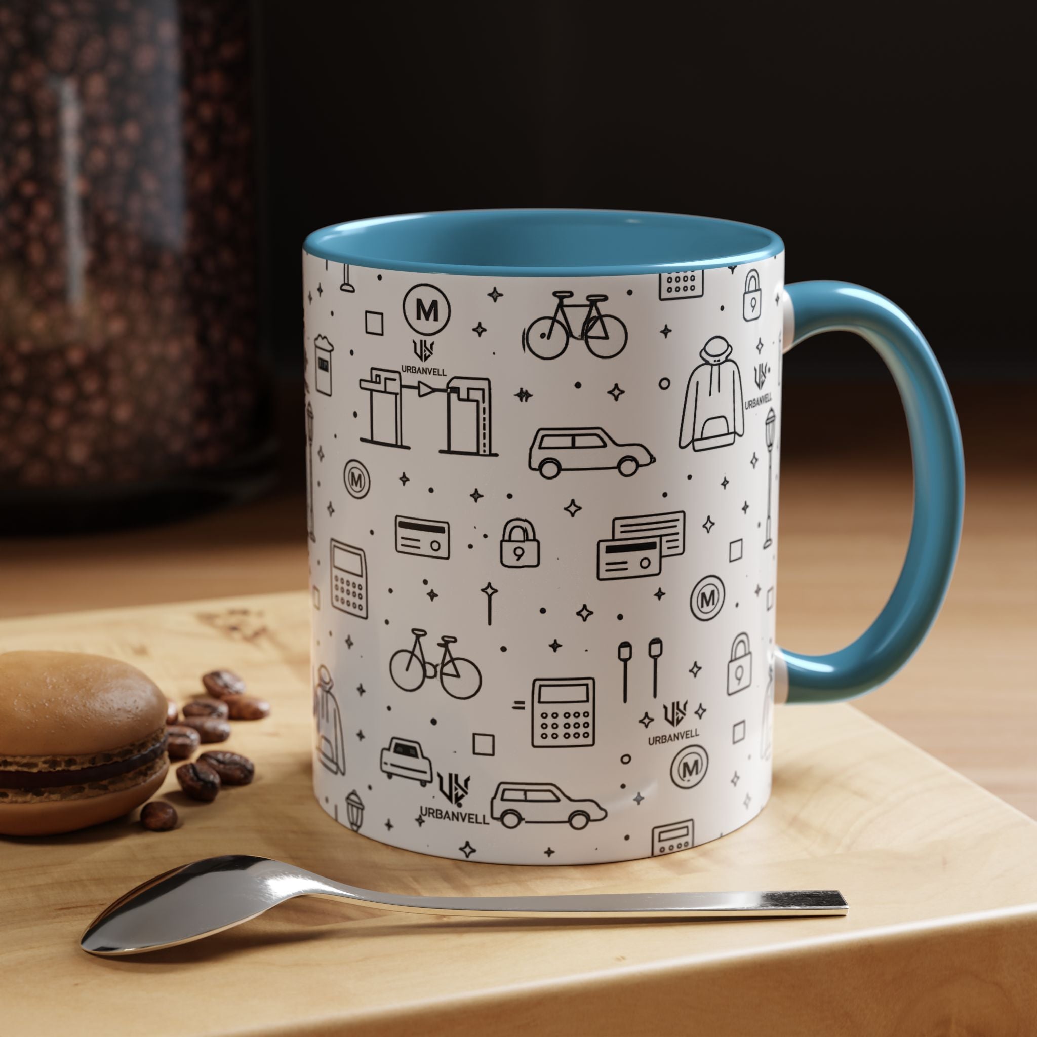 URBAN Pattern Accent Coffee Mug (11/15oz)