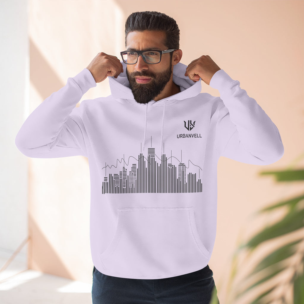 City Skyline Hoodie — URBANVELL Minimalist Skyline Pullover