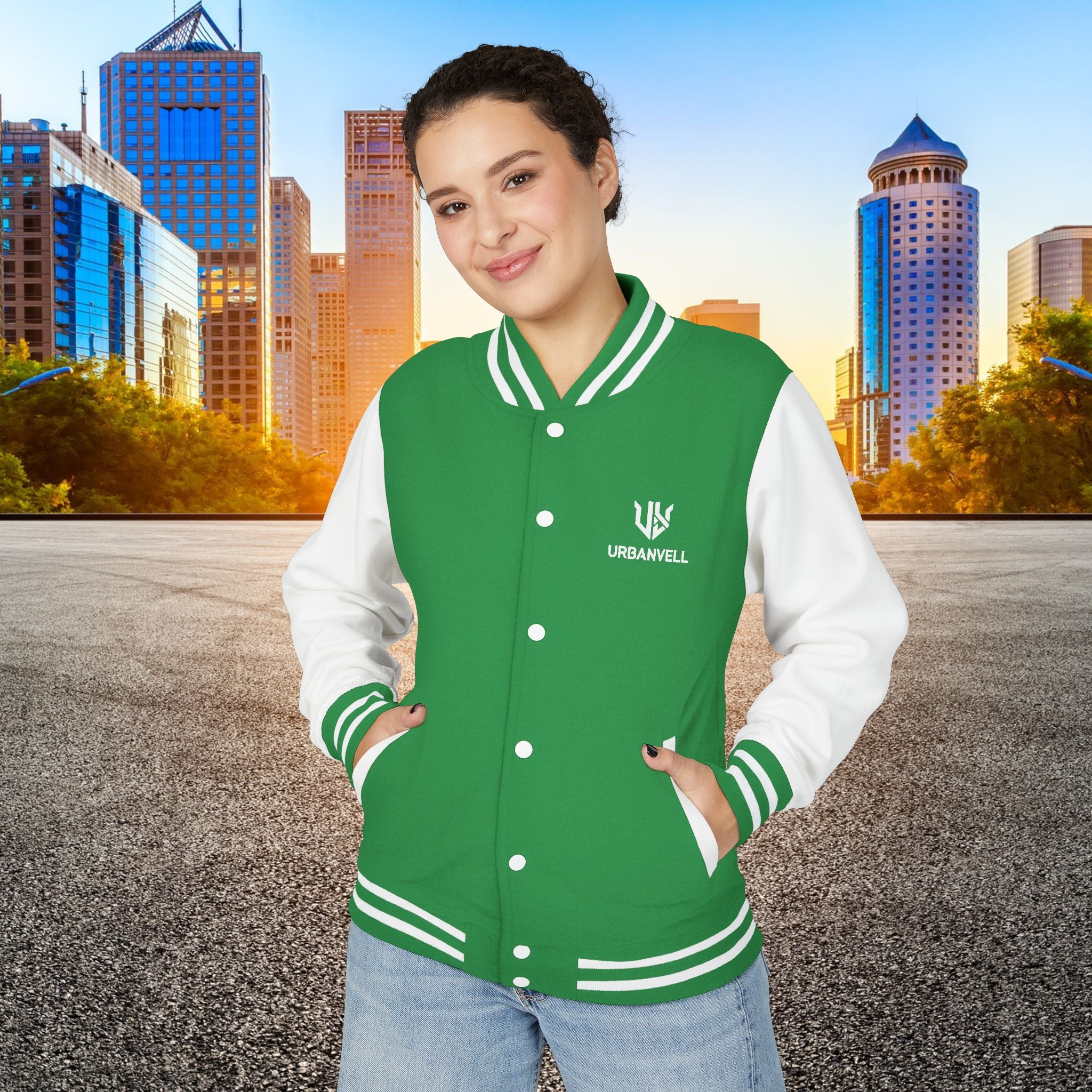 Premium Letterman Jacket with URBANVELL Logo