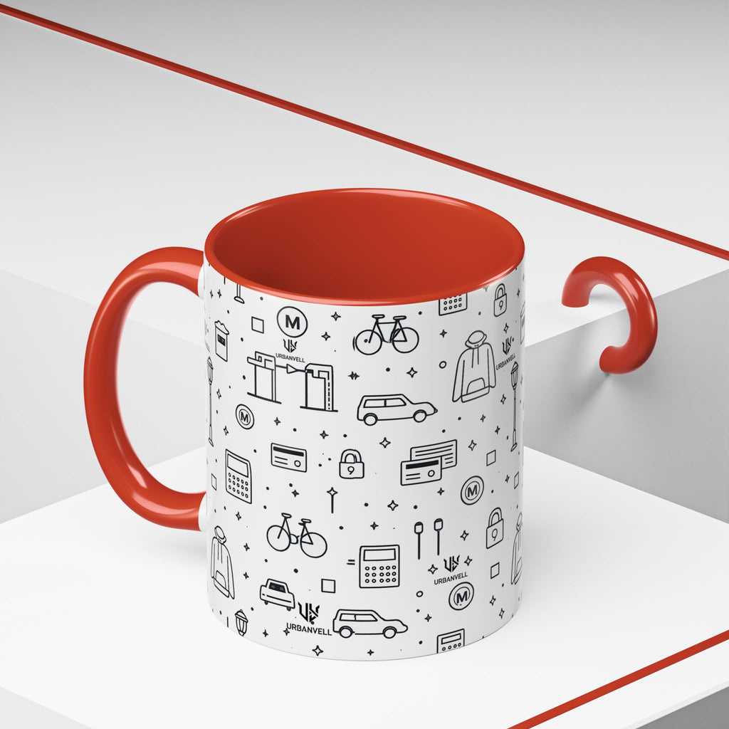 URBAN Pattern Accent Coffee Mug (11/15oz)