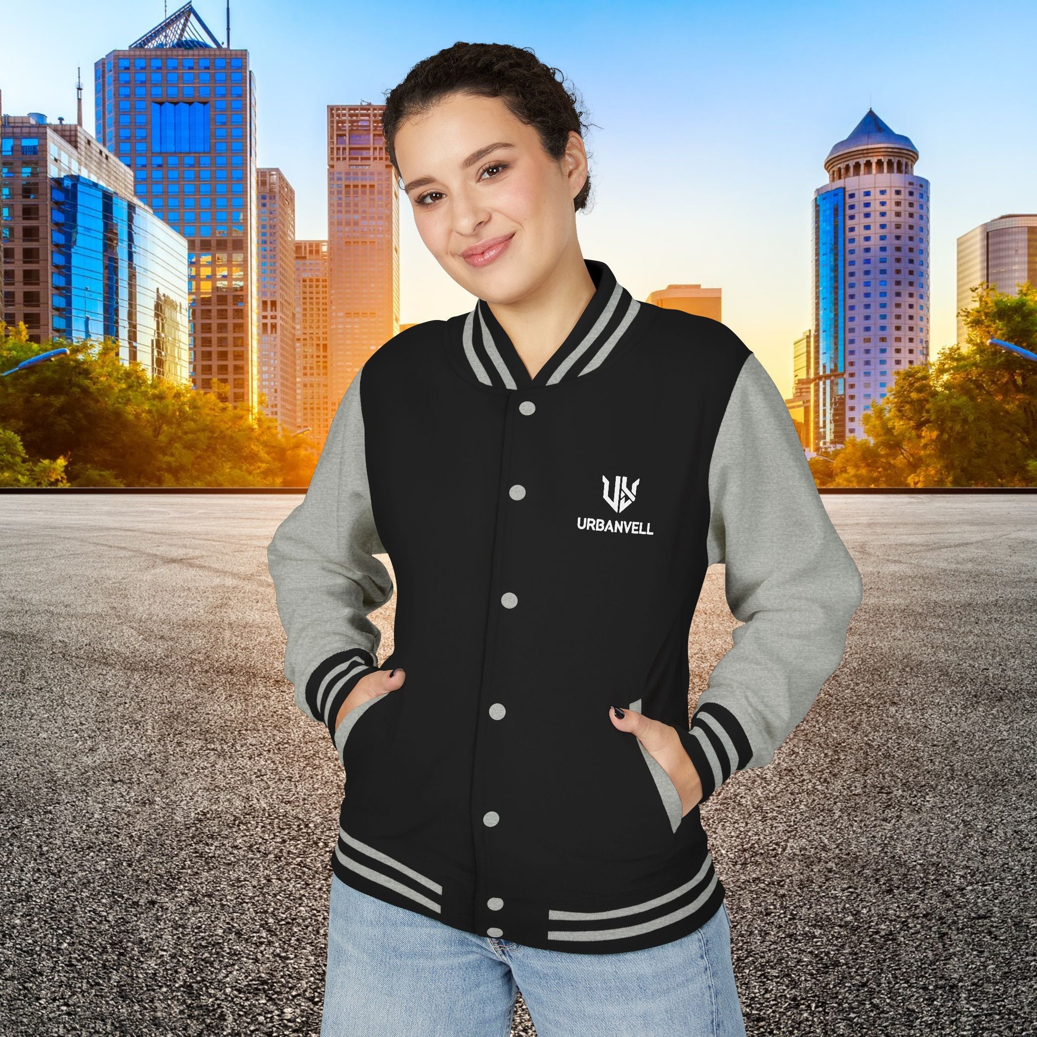 Premium Letterman Jacket with URBANVELL Logo