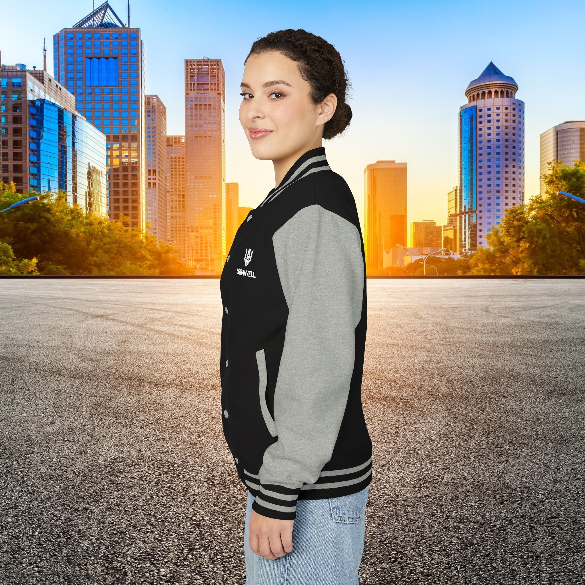 Premium Letterman Jacket with URBANVELL Logo